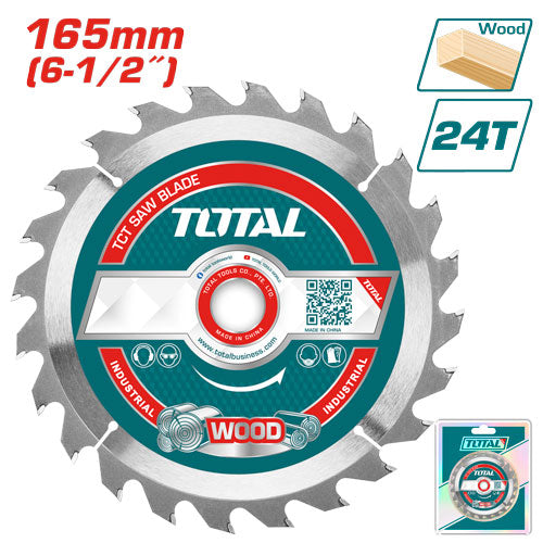 Total Circular Saw Blade 165mm