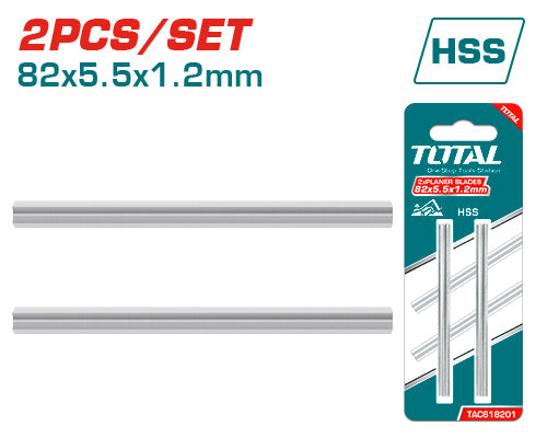 Planer Blade Set 82x5.2x1.2mm