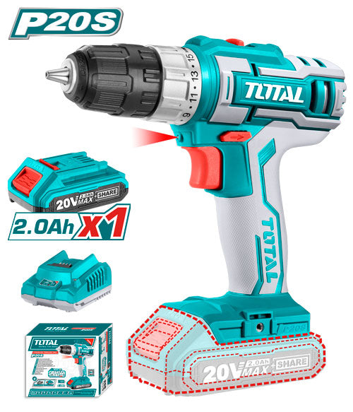 Lithium-Ion Cordless Drill+1Bat