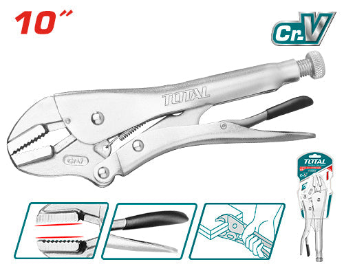 10  STRAIGHT JAW LOCKING PLIERS