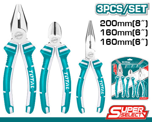 3 Pcs Plier Set