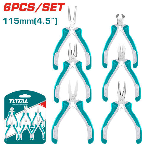 6 Pcs Mini Pliers Set