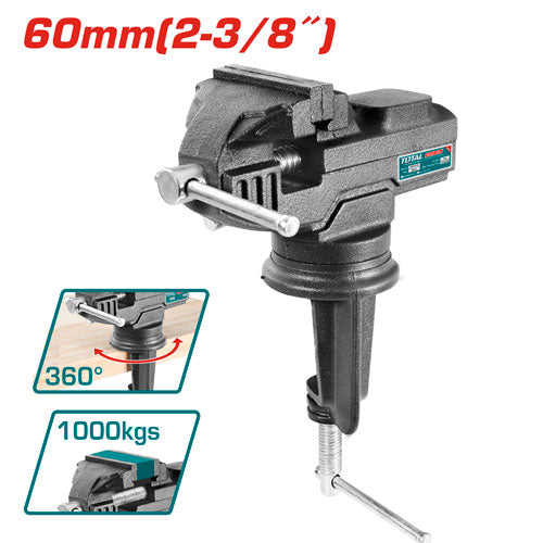 BENCH VICE SWIVEL BASE 60MM TTOOLS