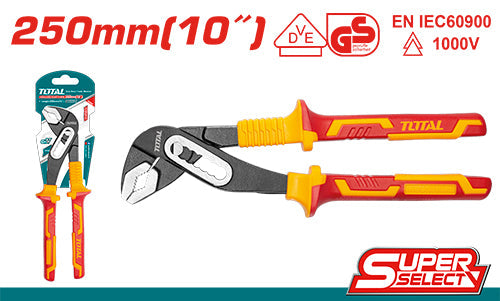 Pump Pliers 250mm Insulated