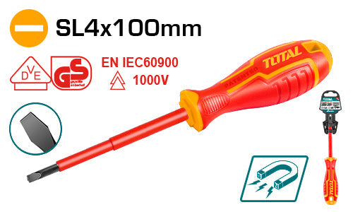 INSULATED SCREWDRIVER4.0X100