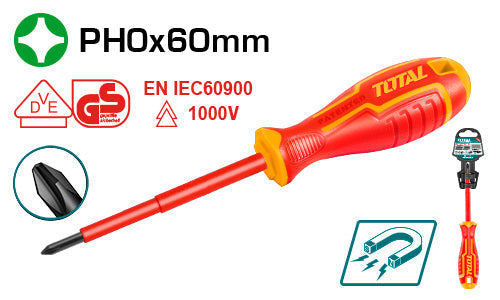 INSULATED SCREWDRIVER PH0X 60