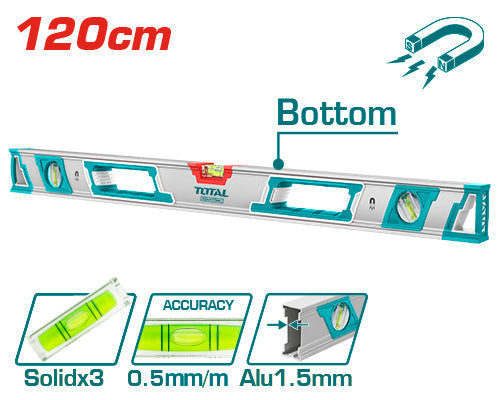 Spirit Level 1200mm Magnetic