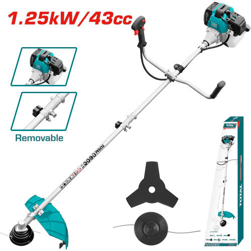 Gasoline grass trimmer and brush c